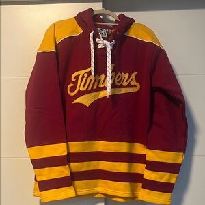 NWT Portland Timbers authentic MLS Hockey Style Hoodie (Medium)